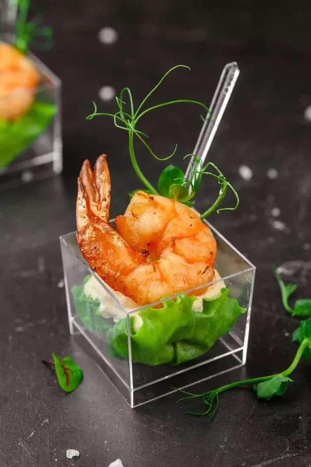 Тигровая креветка с соусом "Биск" Тигровая креветка с соусом "Биск"